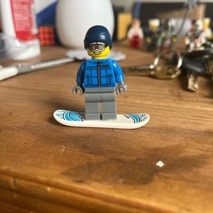 Lego snow boarder